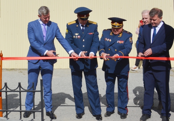 Сотрудники УФСИН торжественно открыли сквер ветеранов уголовно-исполнительной системы