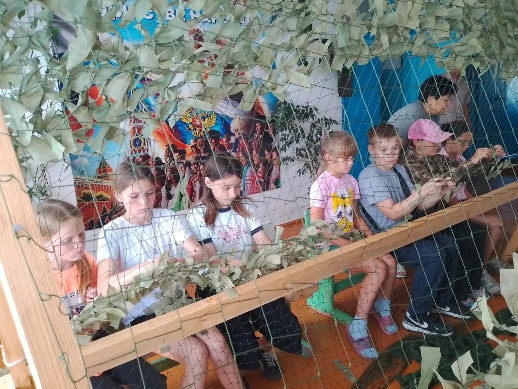 В Камаганском сельском доме культуры прошло полезное дело для детей на летних каникулах