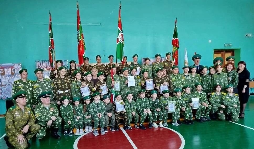 Торжественная Присяга у Юных друзей пограничников