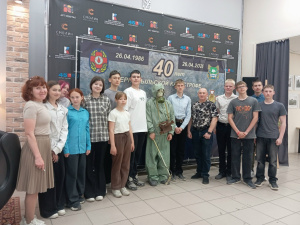 Юные друзья пограничников посмотрели фильм К.Романова про Чернобыль