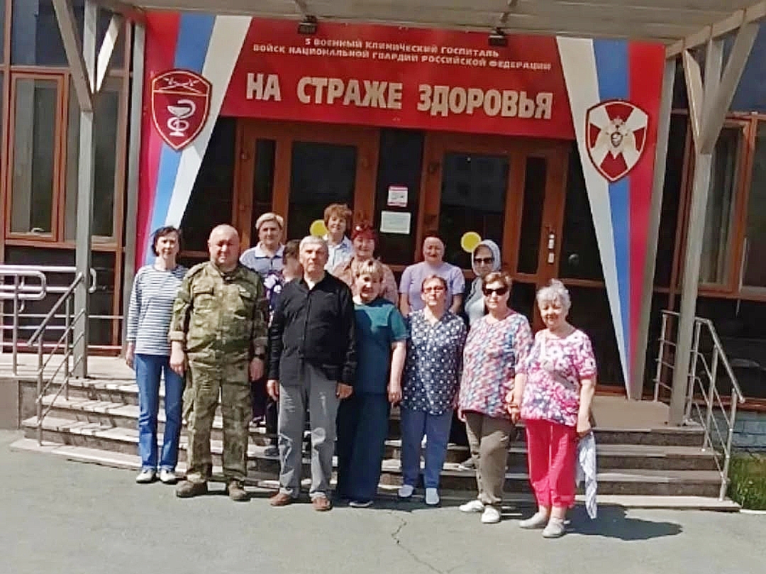 Катайцы выступили в 5–м Военном клиническом госпитале войск национальной гвардии Российской Федерации г. Екатеринбурга