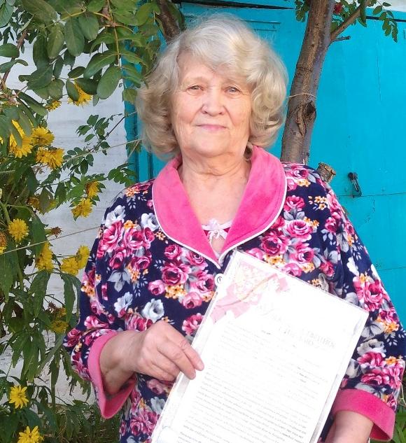 Поздравляем Иванову О.Ф. с 80-летием!