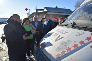 В зону СВО из Кургана отправились участники автопробега