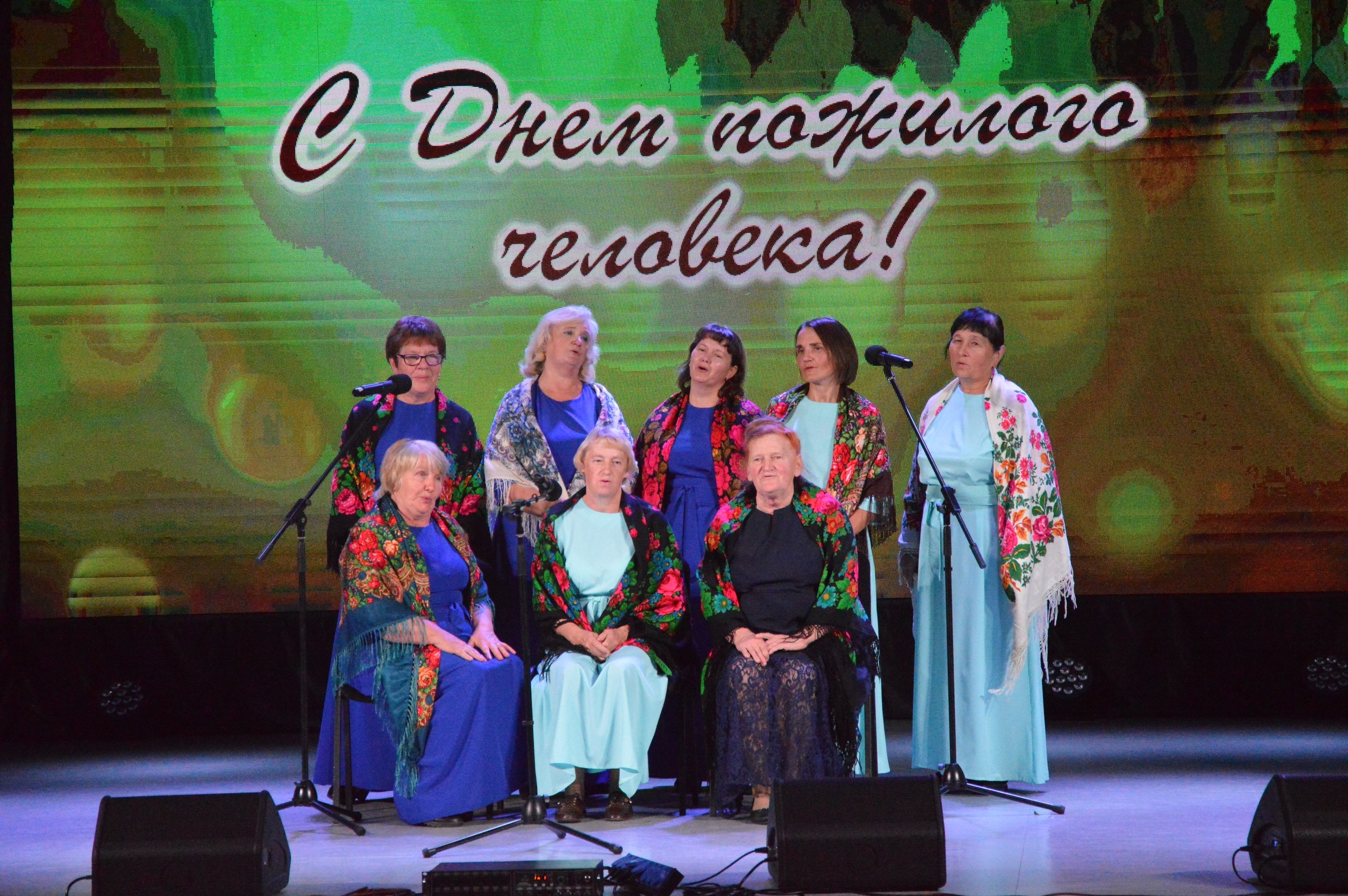 Праздничный концерт, посвящённый Международному дню пожилых людей
