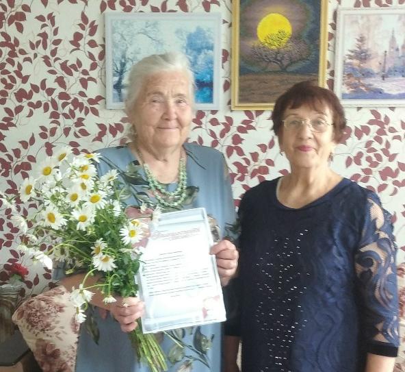 Поздравляем с 80-летием Абросимову Г.А.!