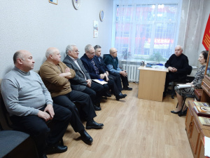 Внеочередное Бюро областного Совета ветеранов