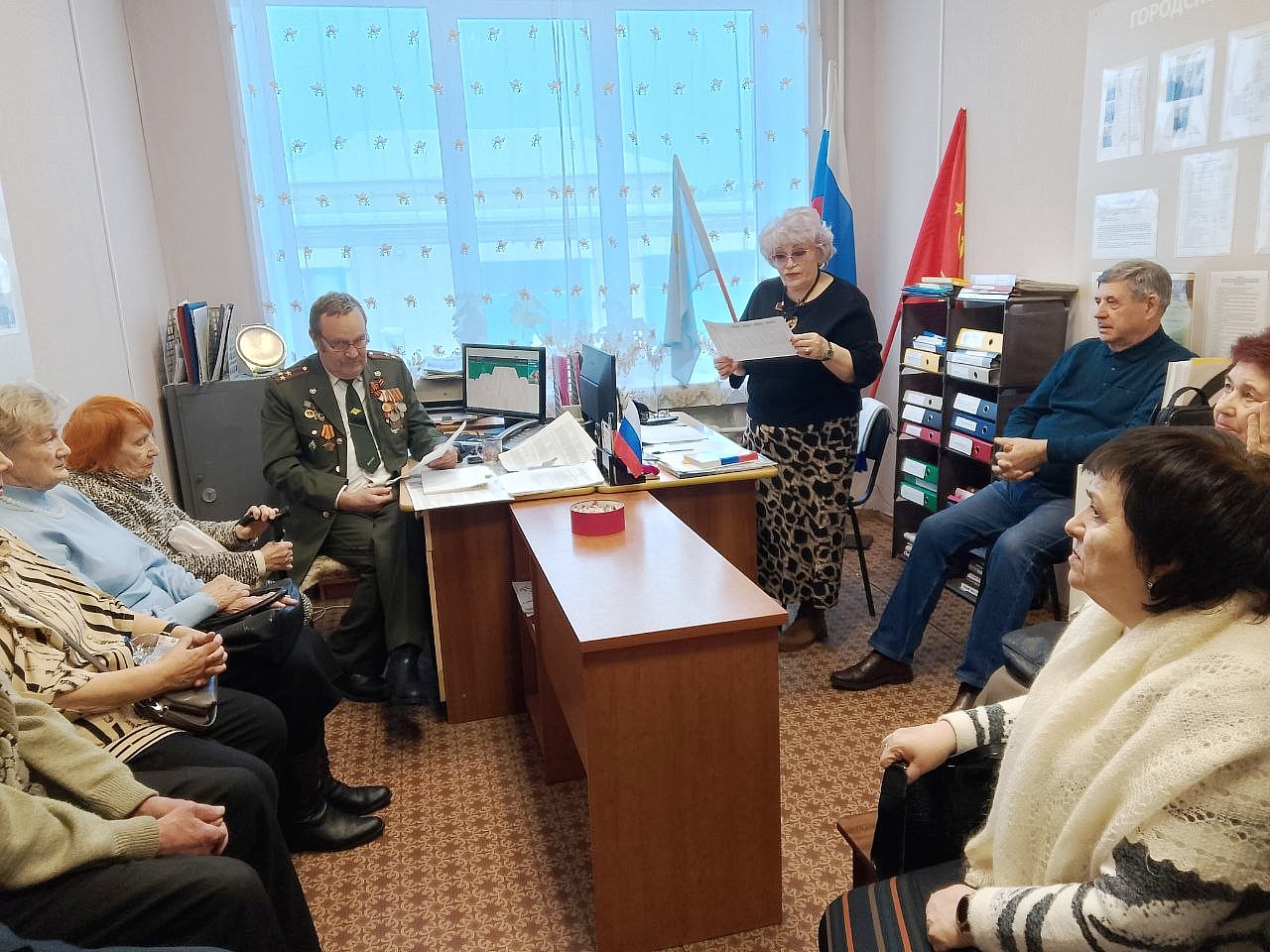 Началась работа Президиума Шадринского городского Совета ветеранов