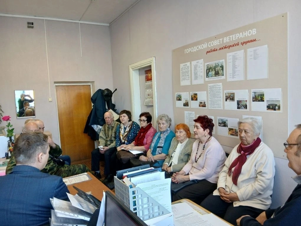 Заседание Президиума Шадринского городского Совета ветеранов в марте