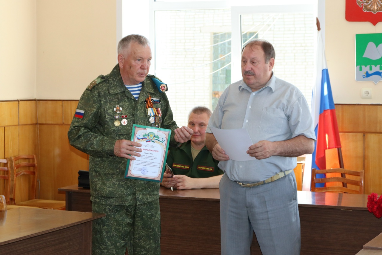 Встреча с поисковым военно-патриотическим отрядом «Звезда»