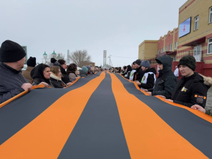   В с. Звериноголовское прошла региональная акция «Победный Май. Эстафета поколений»