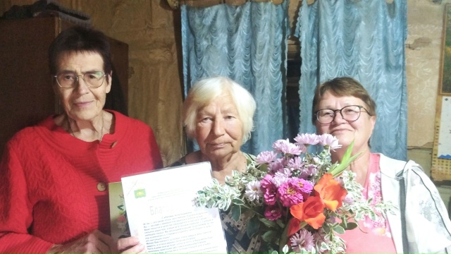 Поздравляем с 80-летием Султанскую А.А.!