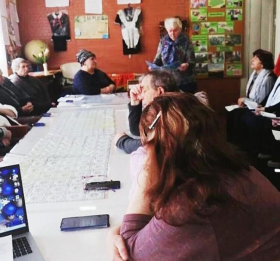 ВСТРЕЧА В ЛИТЕРАТУРНОЙ ГОСТИНОЙ "ОГОНЕК" (р.п. Каргаполье)