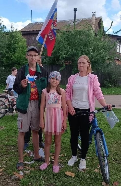 На велосипеде по родному краю в честь Дня России 