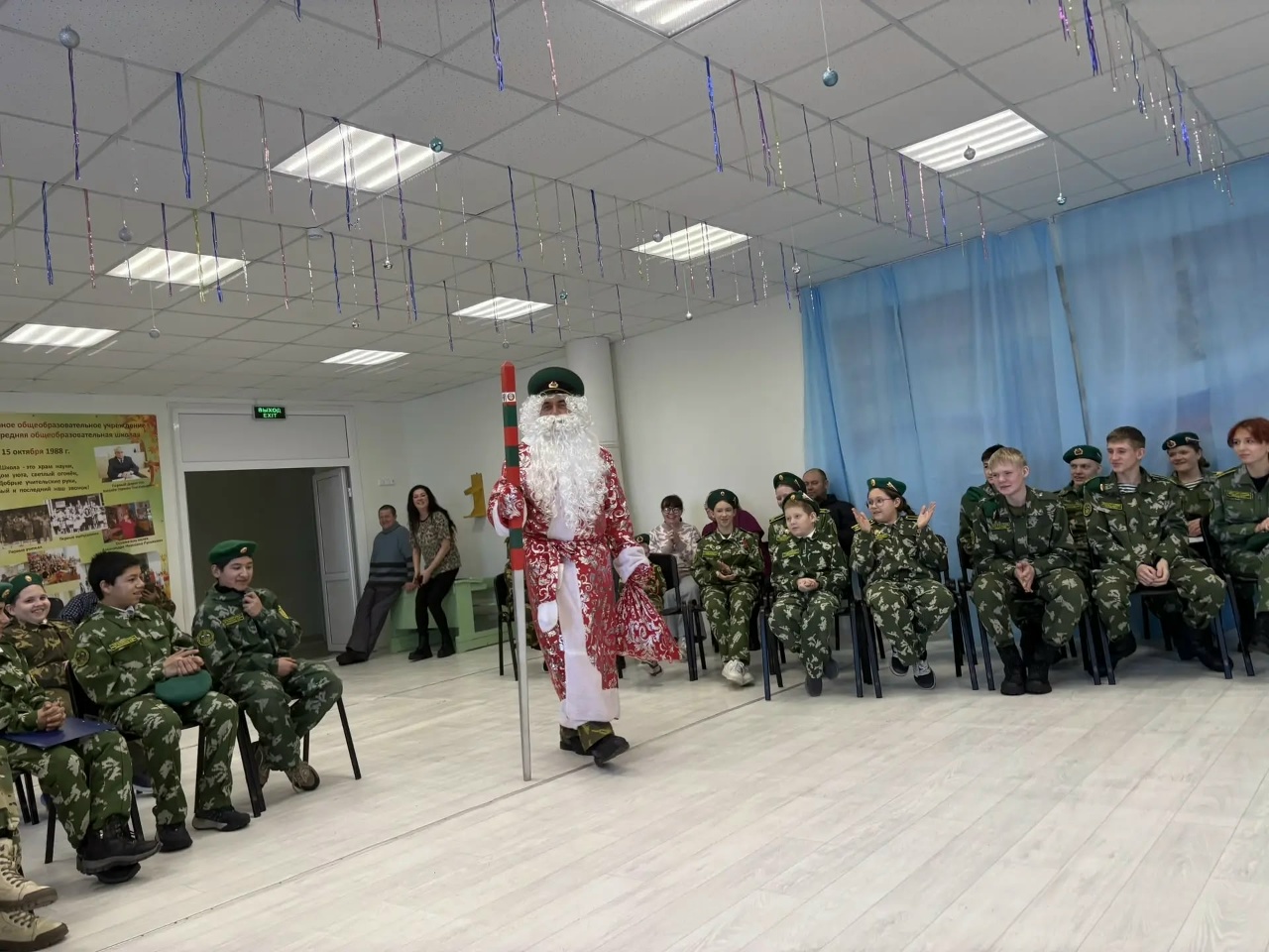 Юные друзья пограничников в гостях у Новосидоровской школы
