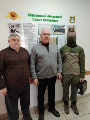 Ветераны передали бойцам "Булат 4"