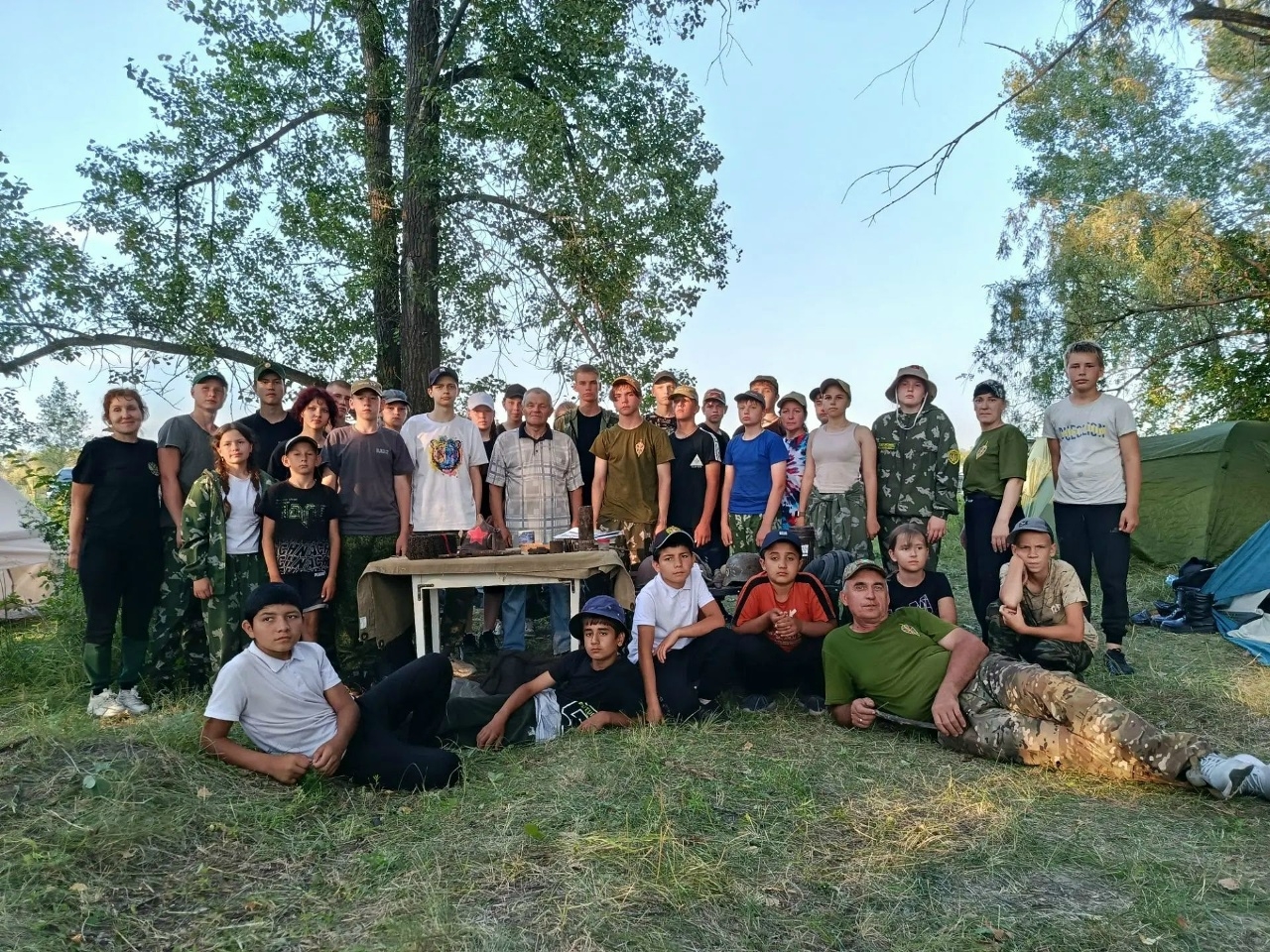 Работа РПООКО "Пограничники Зауралья". Марш-бросок на дистанцию 10 км