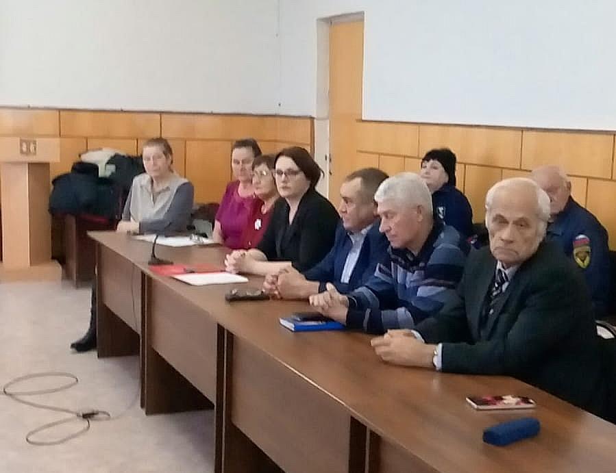 Очередное расширенное заседание президиума Целинного окружного Совета ветеранов