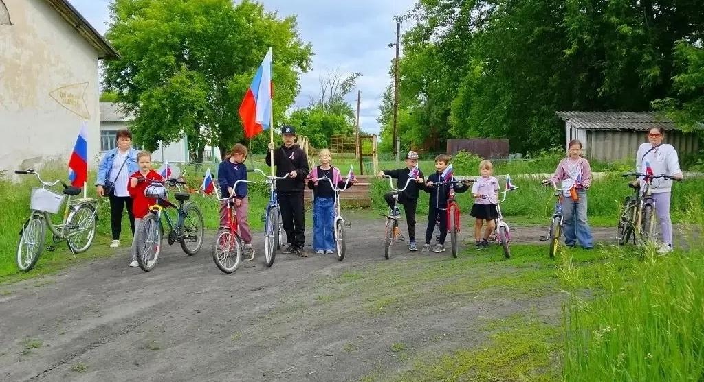 Учащиеся Коврижской школы приняли участие в велопробеге