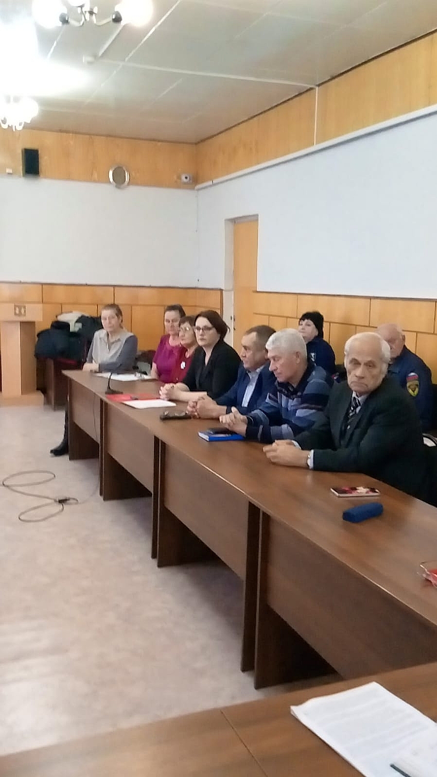 Очередное расширенное заседание президиума Целинного окружного Совета ветеранов