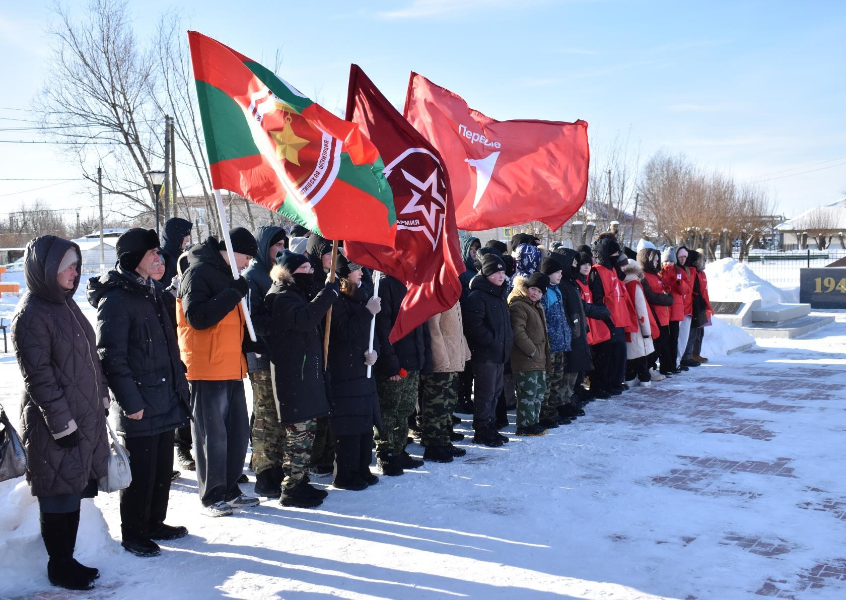Открытие месячника оборонно-массовой и спортивной работы в Варгашах
