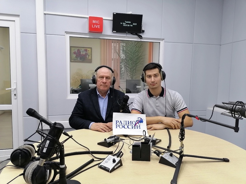 Ю.А.Черкащенко в программе «Радио России- Курган» #долгпамятьзабота  
