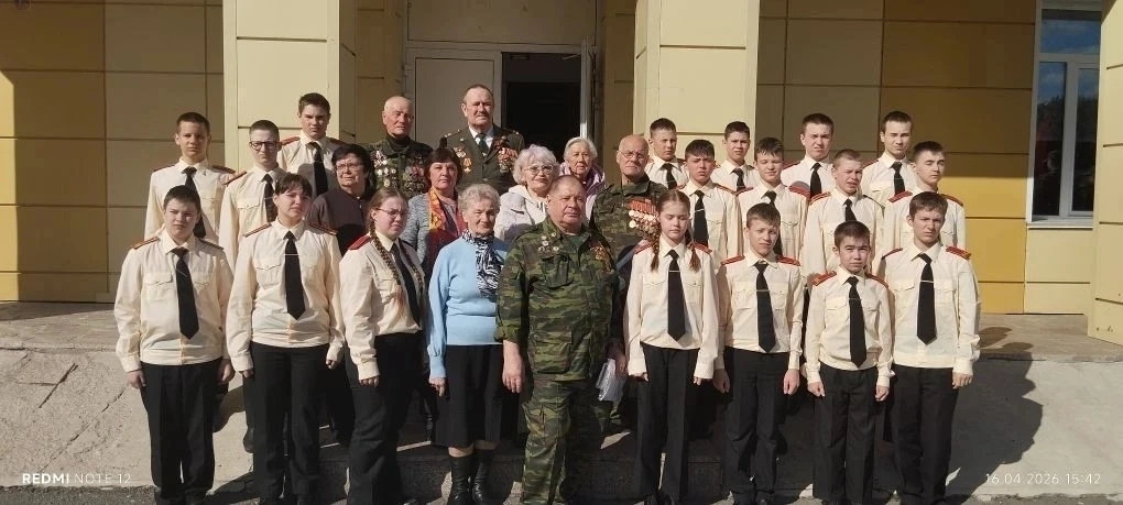 «УРОК МУЖЕСТВА» У ШАДРИНСКИХ КАДЕТОВ 