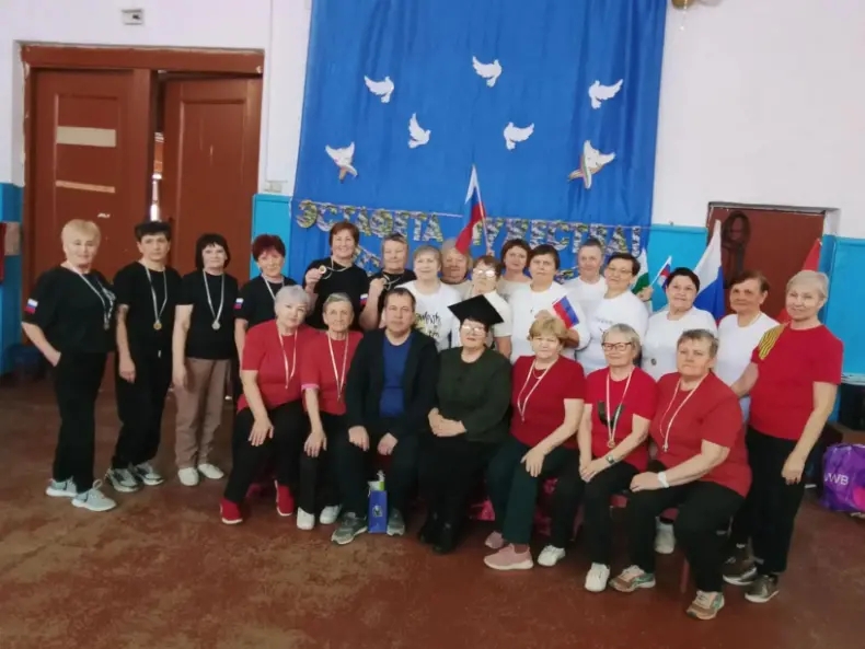 "Эстафета мужества! Испытай себя" ветеранских команд Далматовского МО