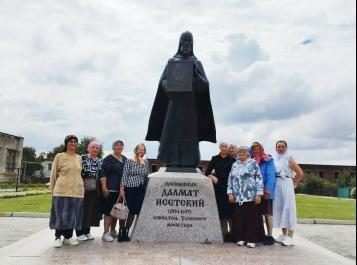 Ветераны села Любимово посетили Далматовский Успенский мужской монастырь
