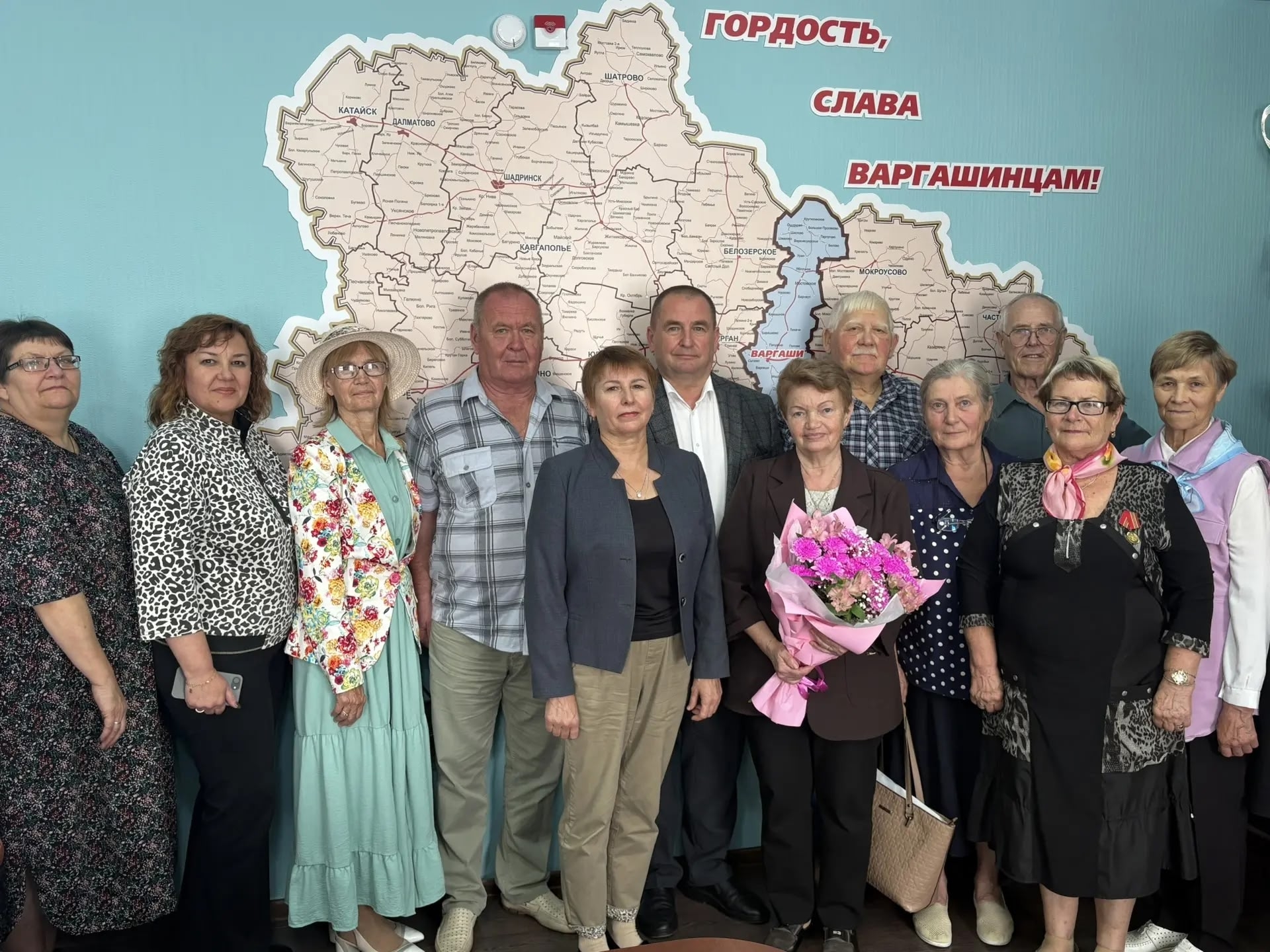 Встреча с Советом ветеранов Варгашинского округа