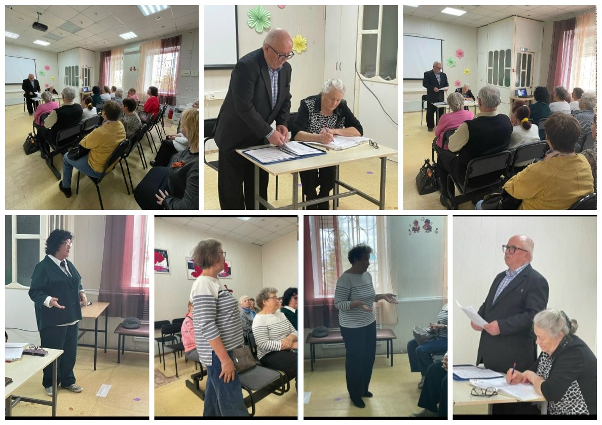 Отчетно-выборная конференция окружной ветеранской организации Щучанского МО