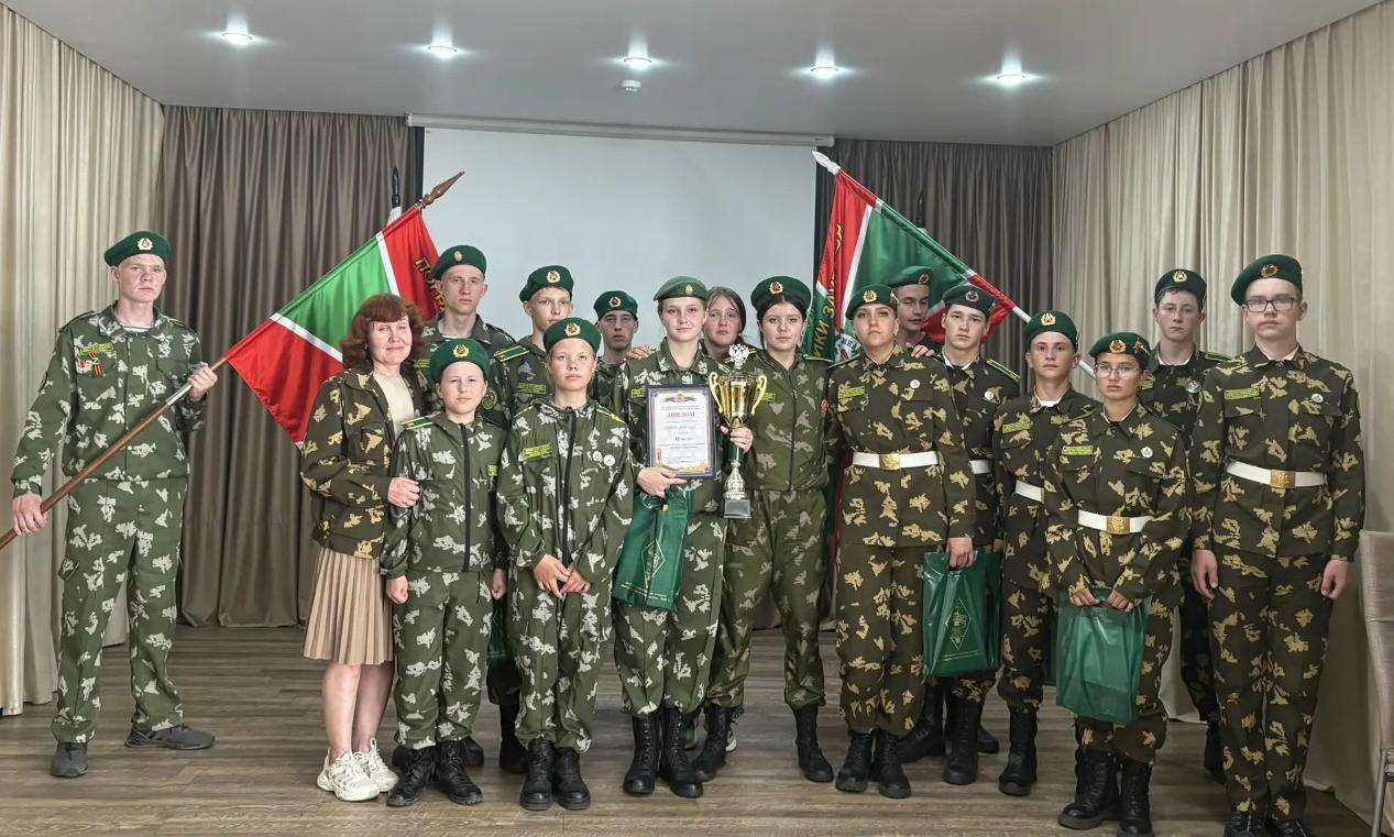 Команда ЮДП "Звезда" заняла 2 место на 15-м слете патриотических отрядов Курганской области