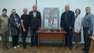 Подарок художника будет передан краеведческому музею 