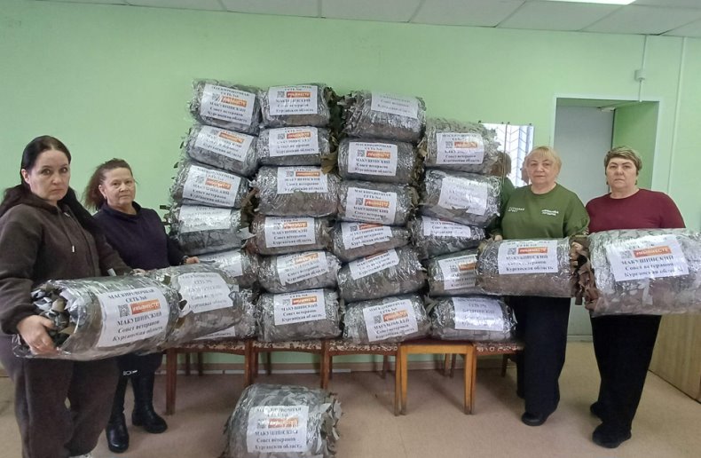 Мороз — не помеха! Готовим помощь нашим бойцам