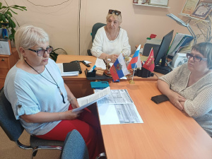 В Макушинском окружном совете ветеранов состоялось плановое заседание президиума
