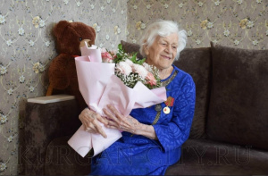 100-летний юбилей труженицы тыла Розы Захаровны Белобородовой