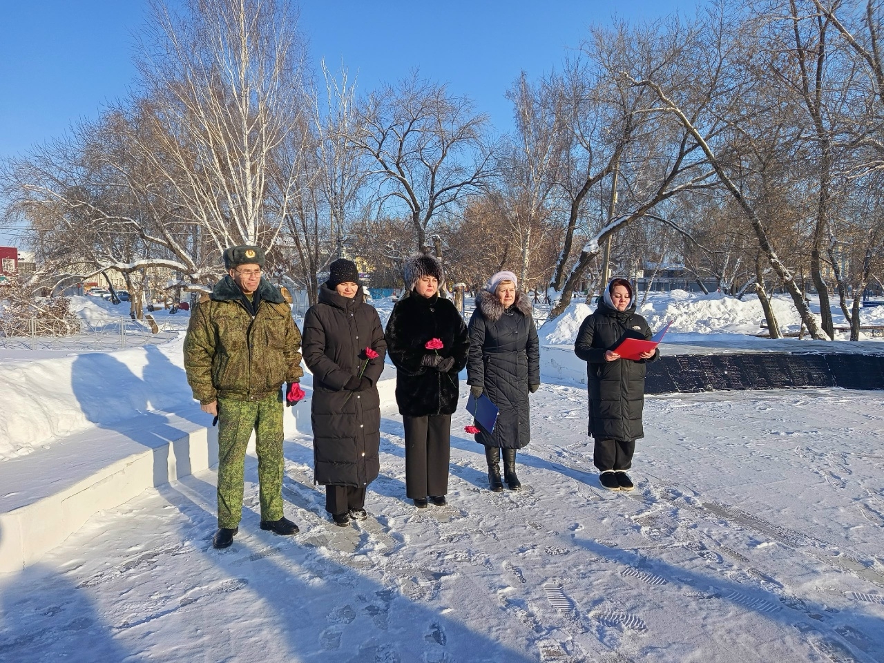 Куртамышская автошкола ДОСААФ начала патриотическую работу в новом году 