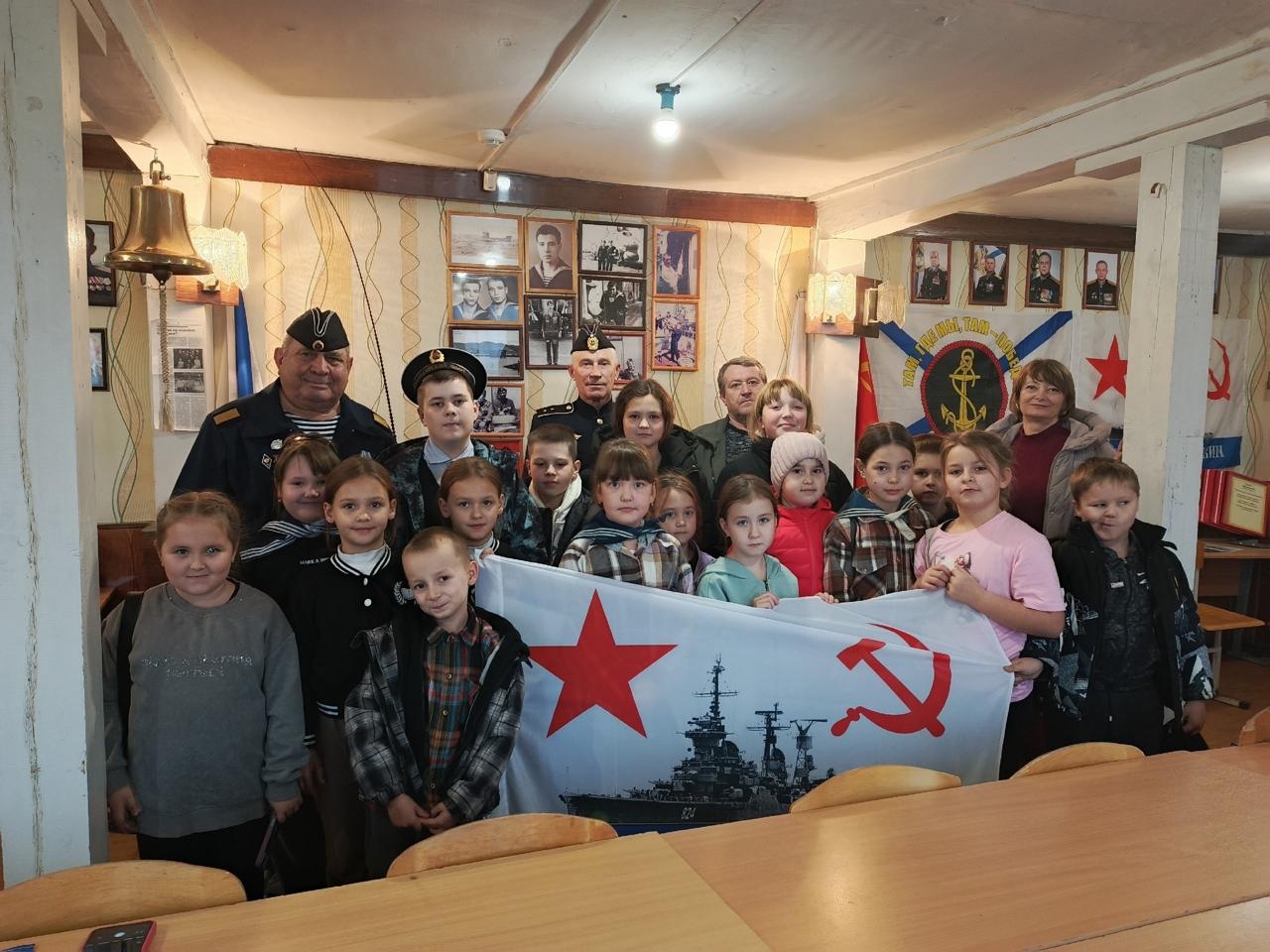 Урок мужества от морских волков