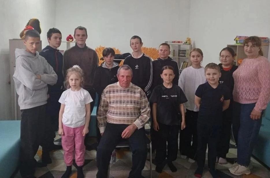 Встреча школьников с Талыковым Александром Николаевичем