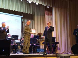   Военно- патриотическая акция прошла в Глядянском РДК