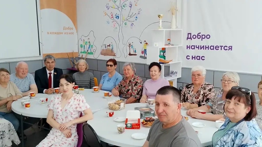Снова в гостях у «Серебряных» волонтеров в Кетово