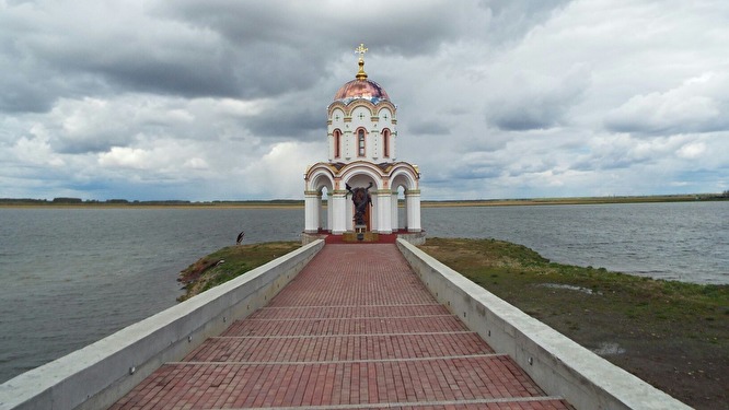 Храм в Частоозерье Курганской области