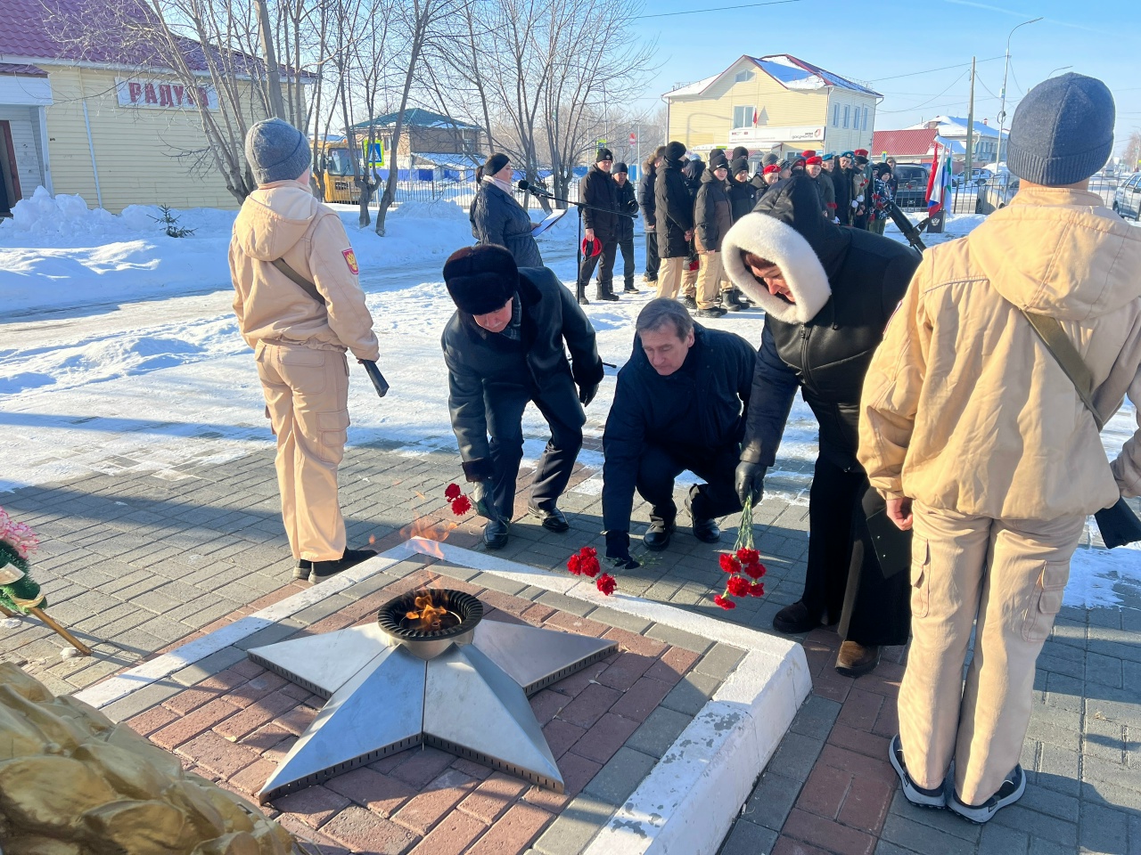 День защитника Отечества и закрытие месячника оборонно-массовой и спортивной работы в Белозерском МО   