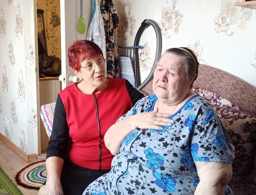 В гостях у матери героя