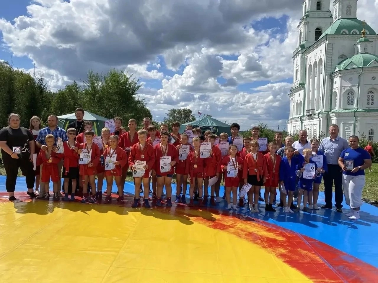 В селе Батурино прошёл V турнир по самбо, посвящённый равноапостольному Николаю Японскому и памяти погибших бойцов СВО