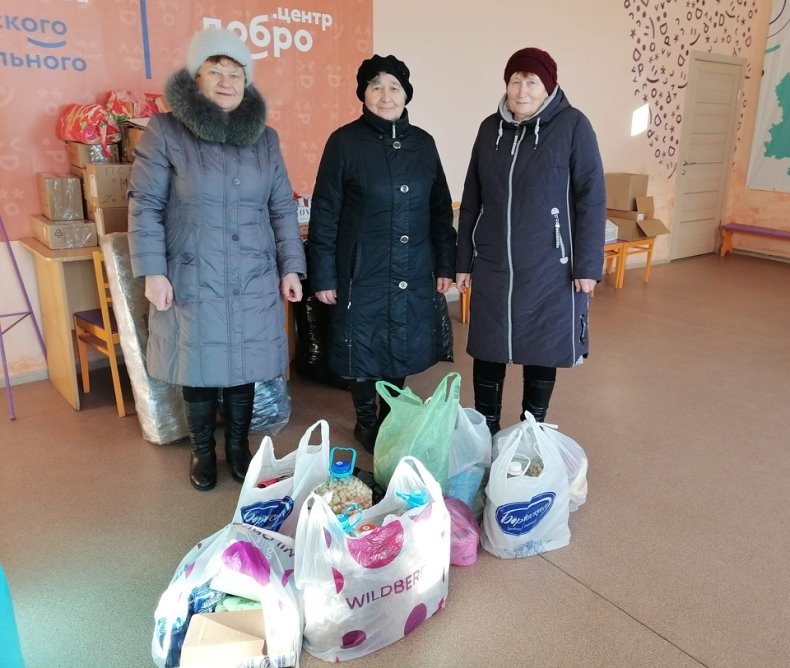 Ветеранская организация села Лебяжье-1е для СВО