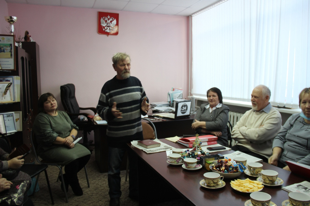 В редакции "Сельской правды" прошло заседание объединения "Каргапольские краеведы".