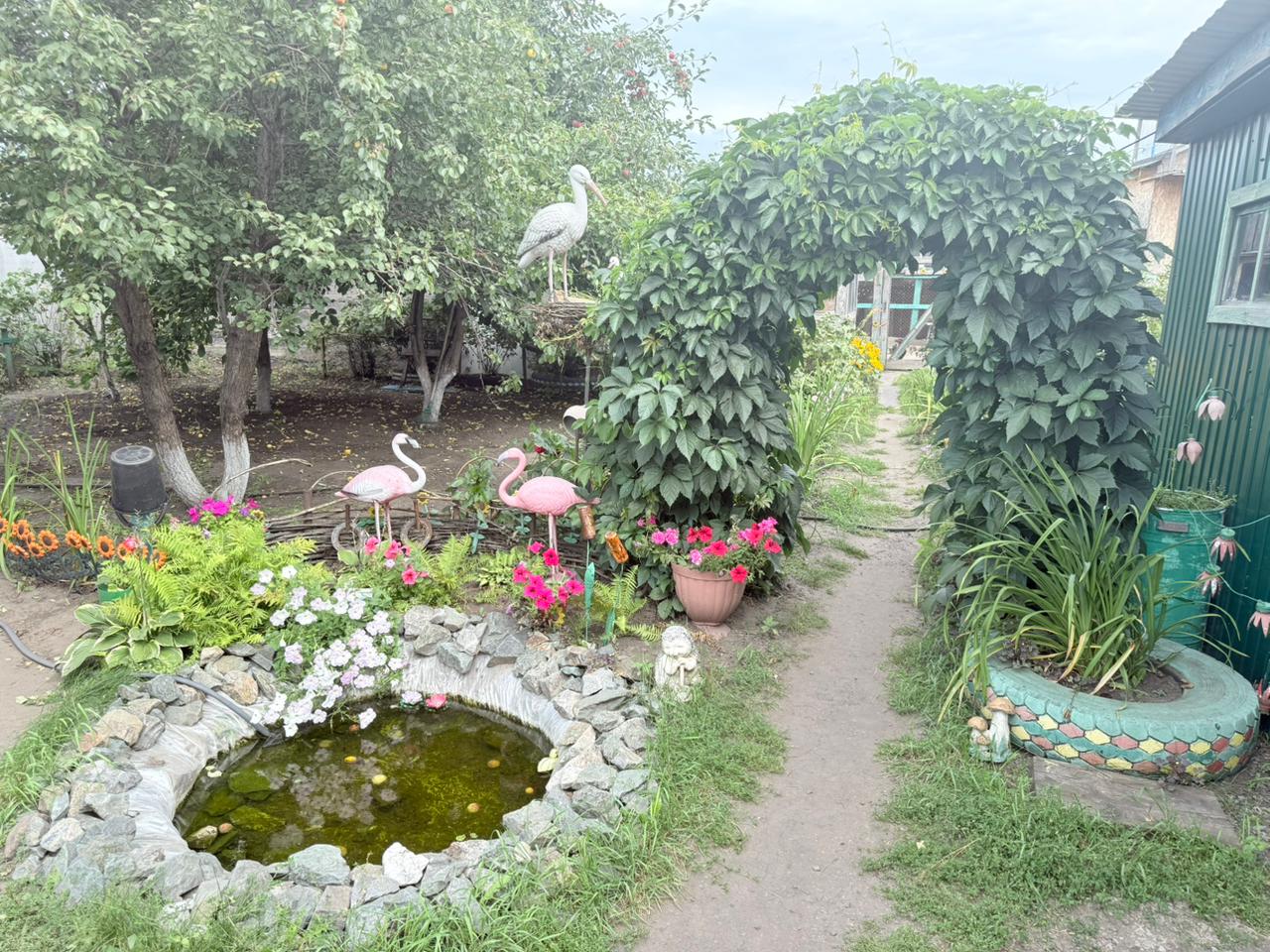 Цветочная сказка в Целинном