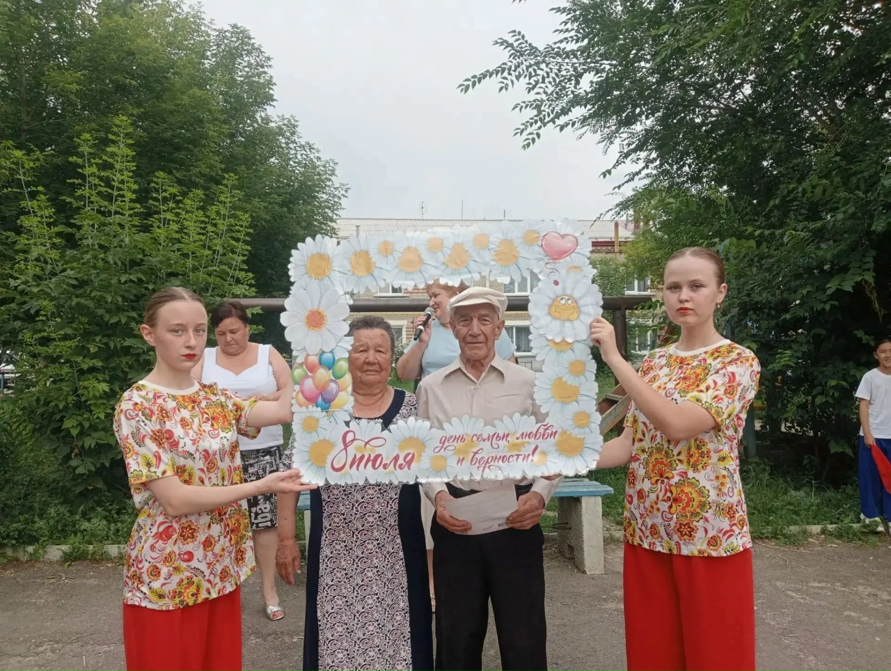 День семьи, любви и верности в селе Канаши