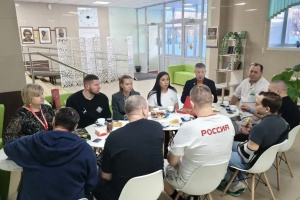 Встреча в госпитале для ветеранов войн