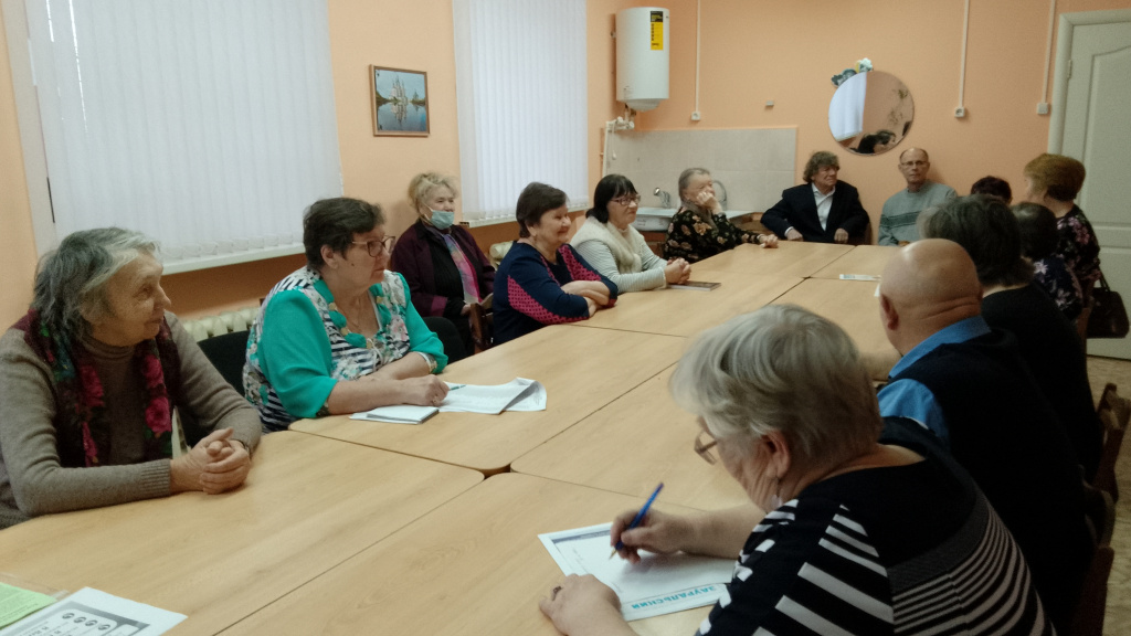 Интересные встречи в Далматовском Совете ветеранов